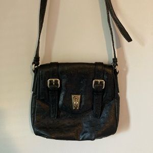 Marc by Marc Jacobs leather (ostrich effect) cross body bag